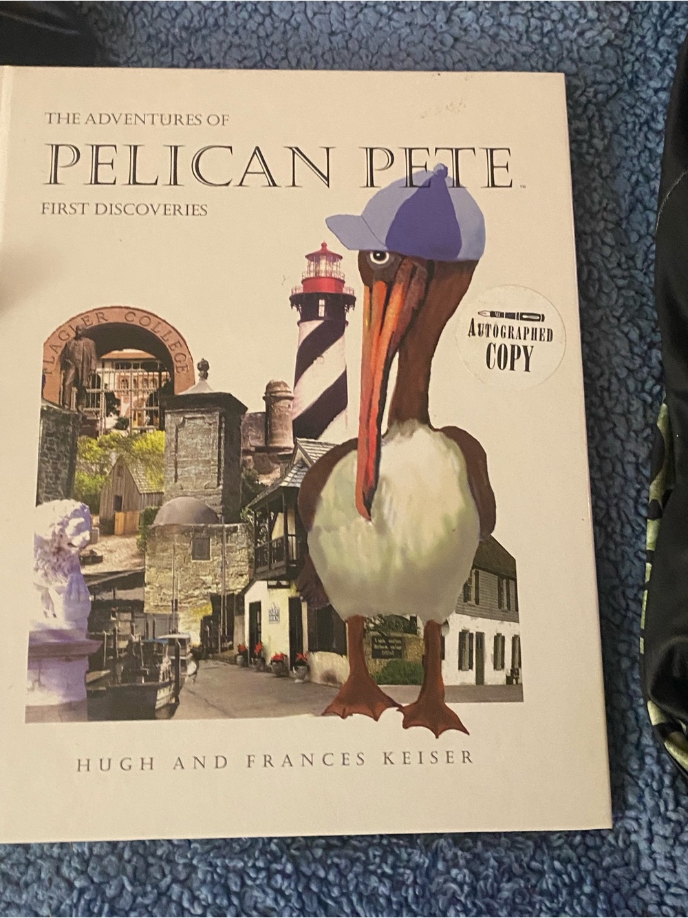 The Adventures of Pelican Pete - White and Brown Illustrated Storybook
